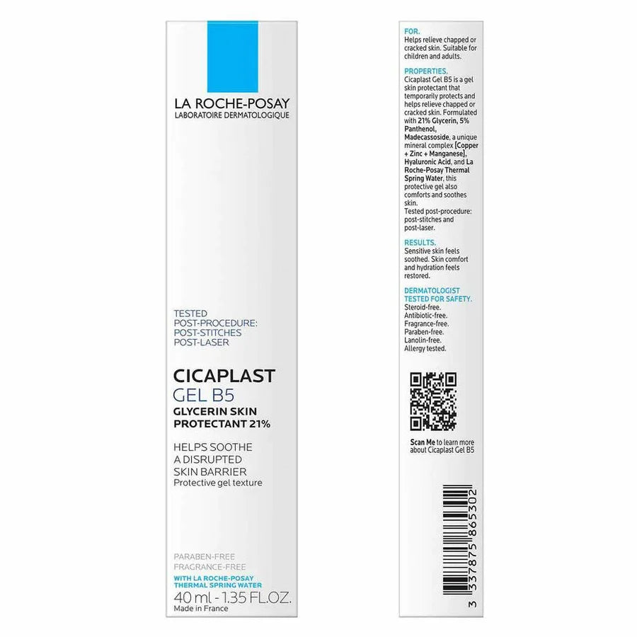 La Roche-Posay Cicaplast Gel B5 Glycerin Skin Protectant | 40ml (Orig)