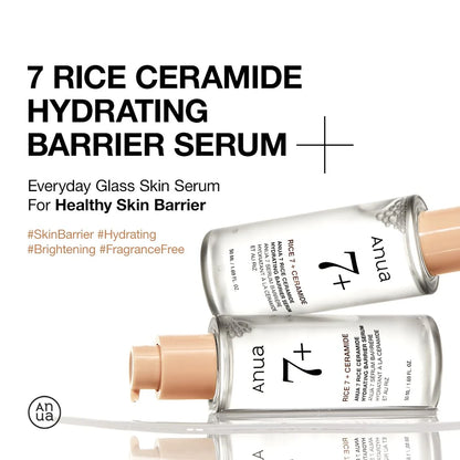 Anua 7+ Rice Ceramide Hydrating Barrier Serum-50ML(Origi)