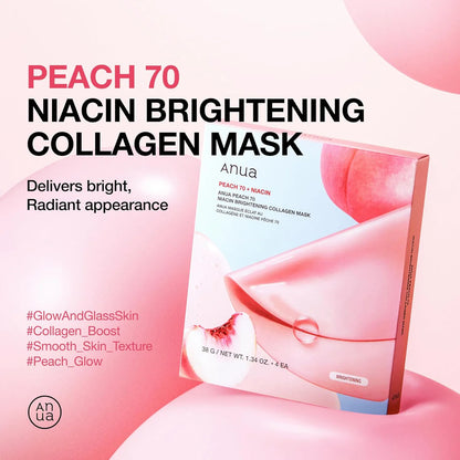 Anua Peach 70+ Niacin Brightening Collagen Mask (Orig)