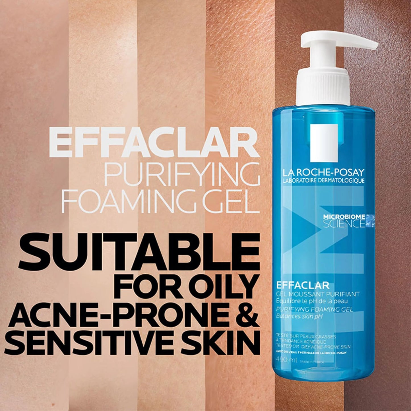 La Roche-Posay Face Wash Gel Cleanser | 400ml (Orig)
