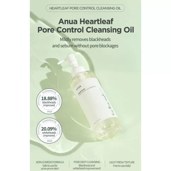 Anua Heartleaf Pore Control Cleansing Oil (Original)