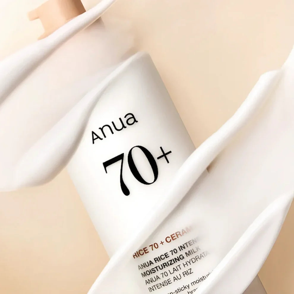 Anua 70+ Rice Ceramide Intensive Moisturizing Milk | 150ml (Origi)