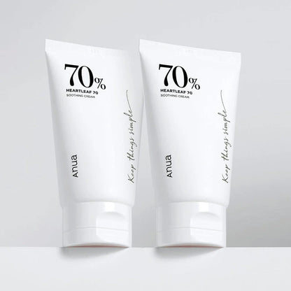 Anua Heartleaf 70% Soothing Cream | 100ml (Orig)