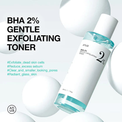 Anua BHA 2% Gentle Exfoliating Toner |150ml (Origi)