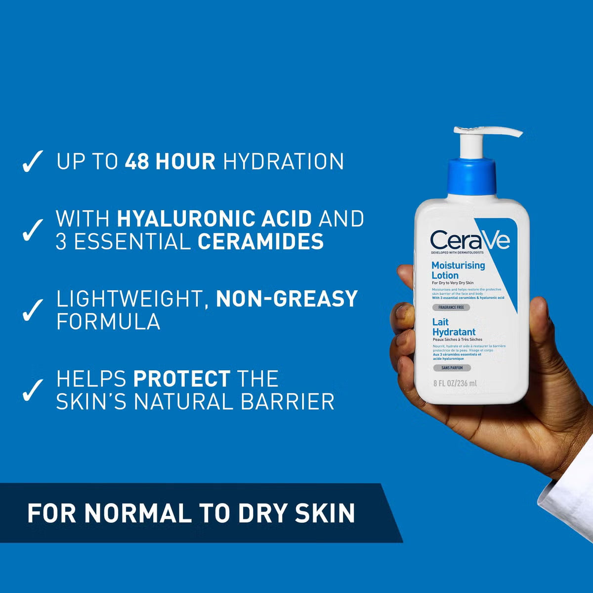 CeraVe Moisturising Hydratant Lotion 473ml (Original)