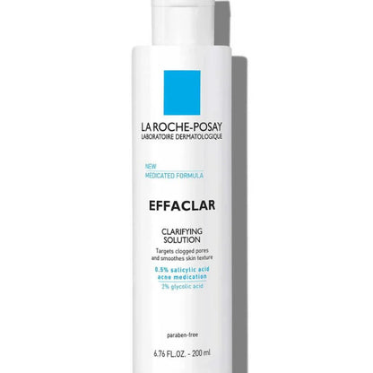 La Roche-Posay Effaclar Clarifying Solution Acne Toner | 200ml (Orig)