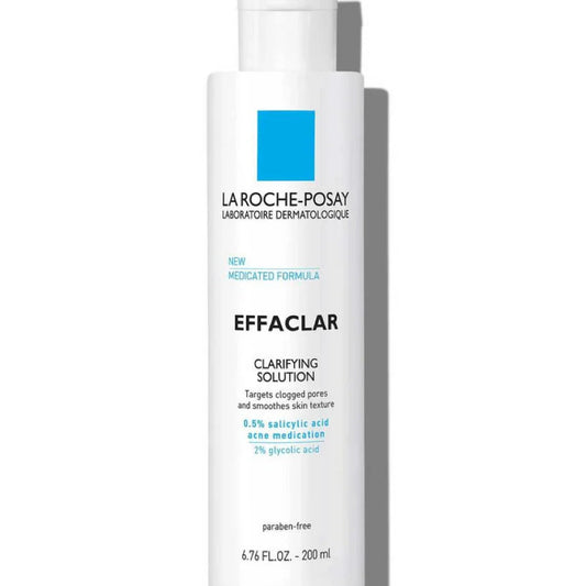 La Roche-Posay Effaclar Clarifying Solution Acne Toner | 200ml (Orig)