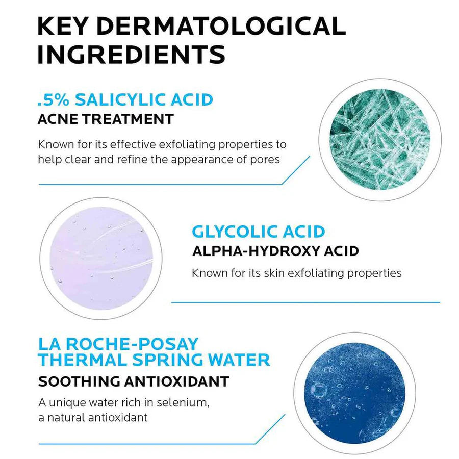 La Roche-Posay Effaclar Clarifying Solution Acne Toner | 200ml (Orig)